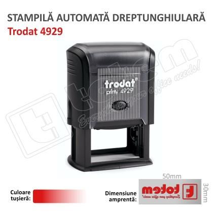 Stampila Trodat Printy 4929 tusat rosu