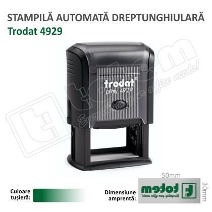 Stampila Trodat Printy 4929 tusat verde