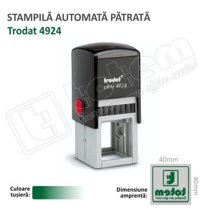 Stampila Trodat Printy 4924 tusat verde