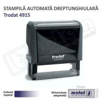 Stampila Trodat Printy 4915 tusat albastru