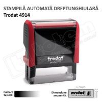 Stampila Trodat Printy 4914 tusat negru