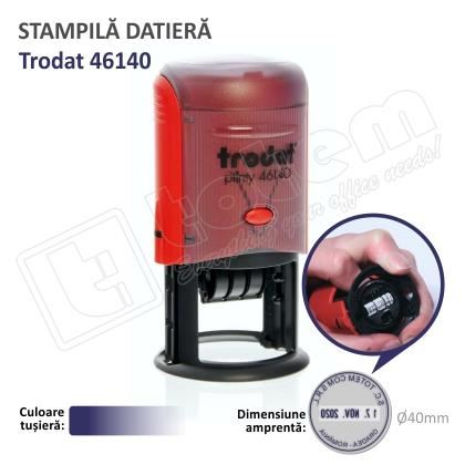 Datiera Trodat 46140 - tusat albastru