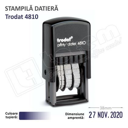 Datiera Trodat 4810 - tusat albastru
