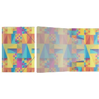 Mapa plastic cu elastic ARLECCHINO dimensiune A4