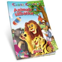Carte de colorat - Animale salbatice