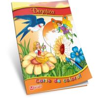 Carte de colorat - Degetica