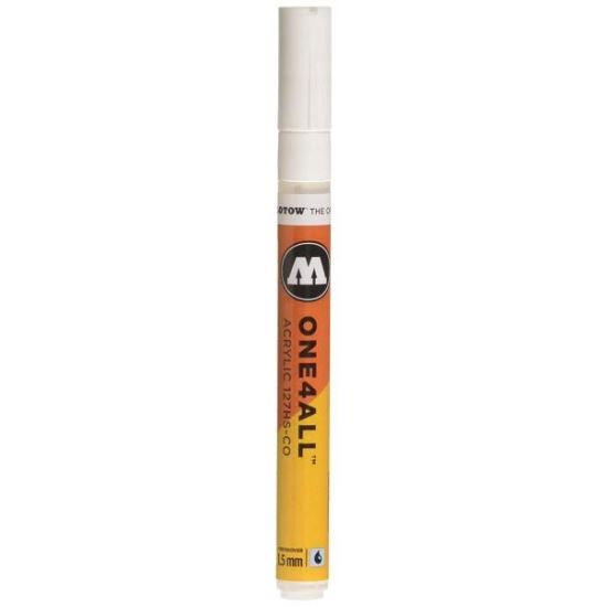 Marker acrilic 1.5mm 160 signal white Molotow one4all 127hs-co MLW064
