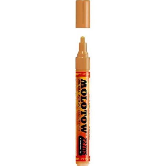 Marker acrilic Molotow One4All 227HS 4mm Ocher Brown Light