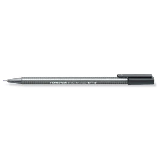 Fineliner TRIPLUS 03mm gri ST-334-8