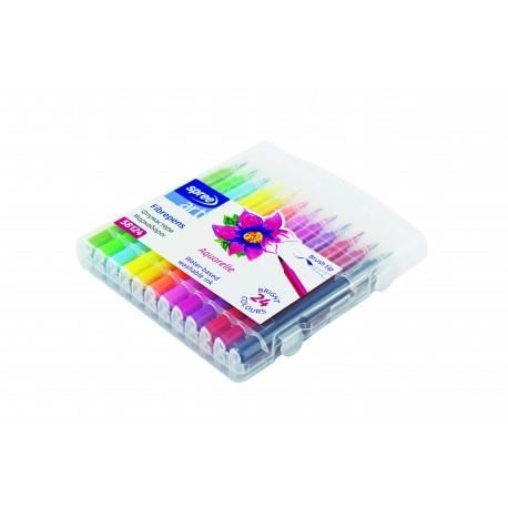 Carioca Paint Brush 24 culori 