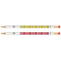 Creion cu tabla inmultirii Eberhard Faber duritate B rosu EF511800