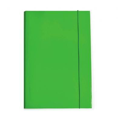 Mapa carton cu elastic A4 - verde 400g/mp