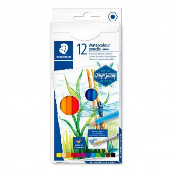Creioane color Aquarell 12 culori ST-14610C-C12