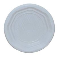 Farfurii plate din plastic 21 cm - 50 buc/set