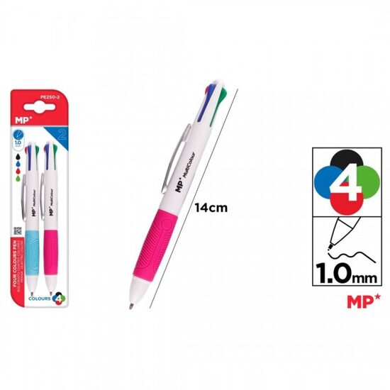 PIX RETRACTABIL I 4 CULORI 1.00MM 2/SET PE250-2