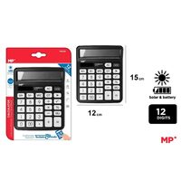 Calculator birou 12 digits MP negru PE028