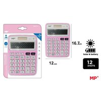 Calculator birou 12 digits MP roz PE027-2
