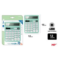 Calculator birou 12 digits MP verde PE028-4