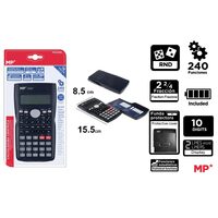 Calculator stiintific 10 digit 240 functii MP negru PE025N