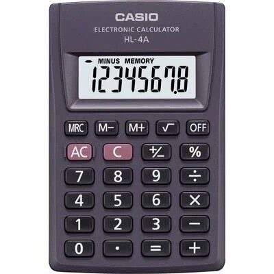 Calculator portabil Casio 8 digits HL-4A