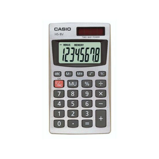 Calculator portabil Casio 8 digits HS-8VA