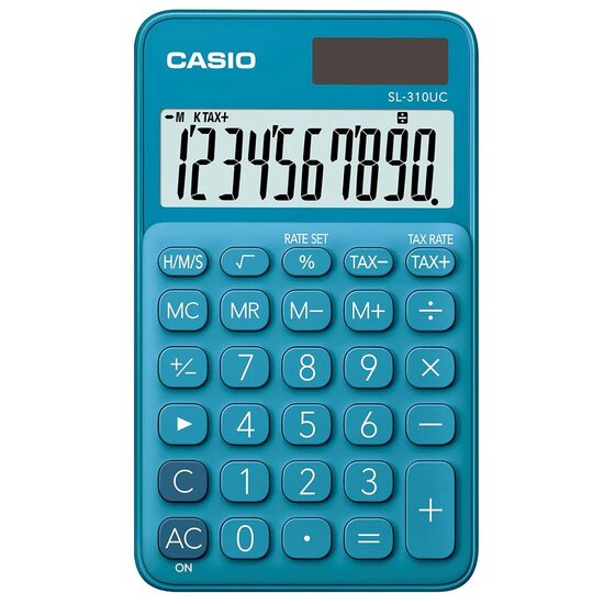 Calculator portabil Casio 10 digits SL-310UC-BU