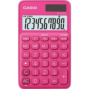 Calculator portabil Casio 10 digits SL-310UC-RD