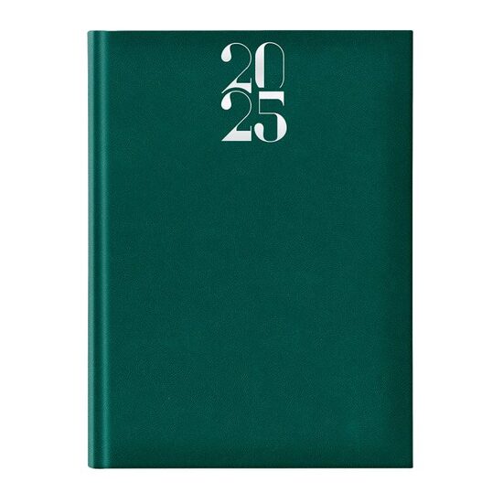 Agenda A4 datata 2025 Artilux verde EJ251103