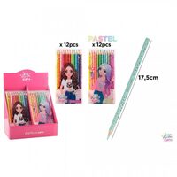 Creioane colorate 12/set Big Dream Girls BD004-01