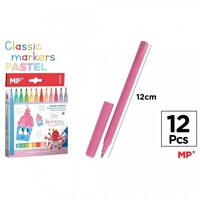 Carioci 12/set culori pastel PP851P