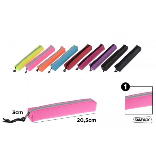 Etui 20,5*3*3 culori asortate Sampack PA261