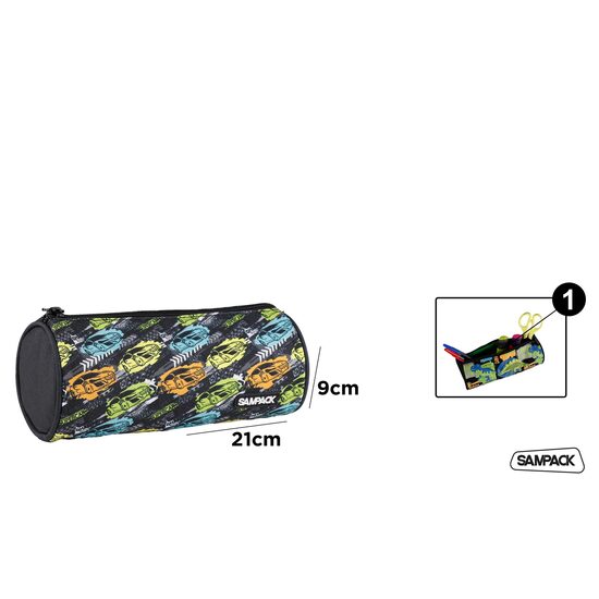 Penar rotund 1 fermoar 9*21 cm masini Sampack PA1025-36