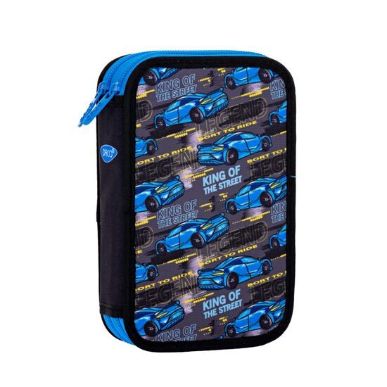 Penar Daco echipat 2 fermoare King of the Street PE268E