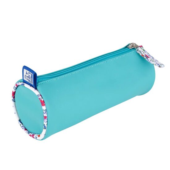 Penar tip etui rotund Oxford turcoaz 400159514