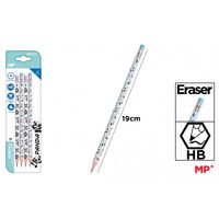 Set 4 Creioane grafit HB hexagon-panda-radiera PE335-14