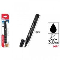 Marker permanent vopsea neagra 3 mm PE431