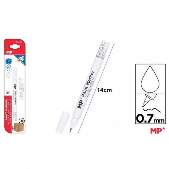 Marker permanent vopsea alba 0,7 mm PE453 