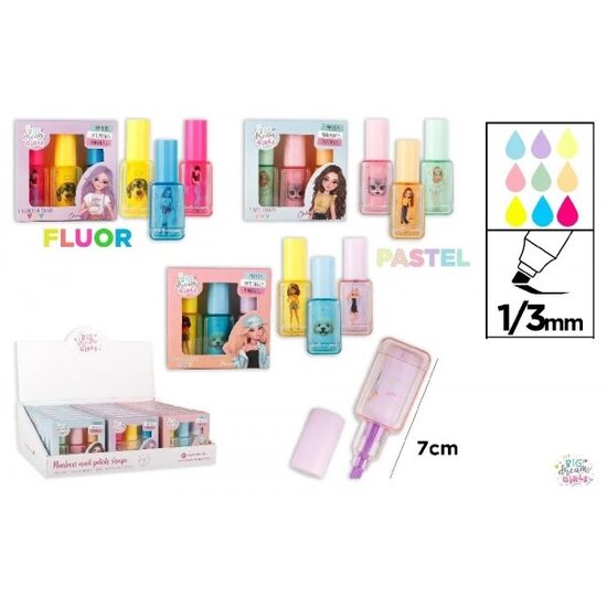 Marker mini in sticluta lac unghii Big Dream Girls BD23018