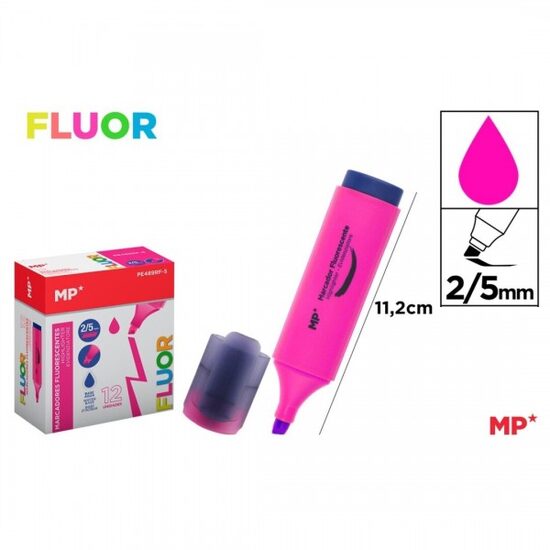 Marker fluorescent roz 2/5 mm PE489RF-S