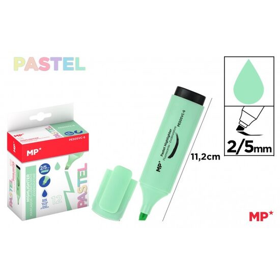 Marker verde pastel 2/5 mm PE505VC-S
