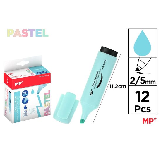 Marker albastru deschis pastel 2/5 mm PE505AC-S 
