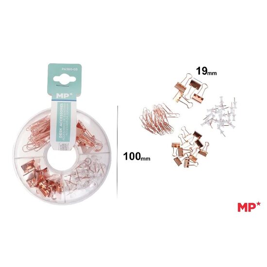 Set accesorii prindere agrafe, pioneze, clipsuri PA360-05