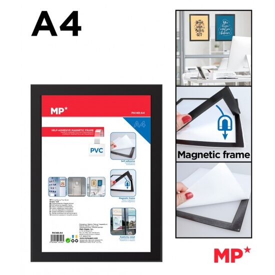 Rama magnetica A4 neagra PA148-A4