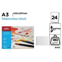 Bloc desen A3 Artix Spira 24 coli 180gr M2 PB304