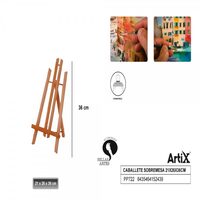 Sevalet Artix din lemn pentru masa 21x26x36 cm PP722