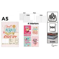 Bloc notes A5 Cervantes div mesaje 144 file clapa magnetica PB475-67