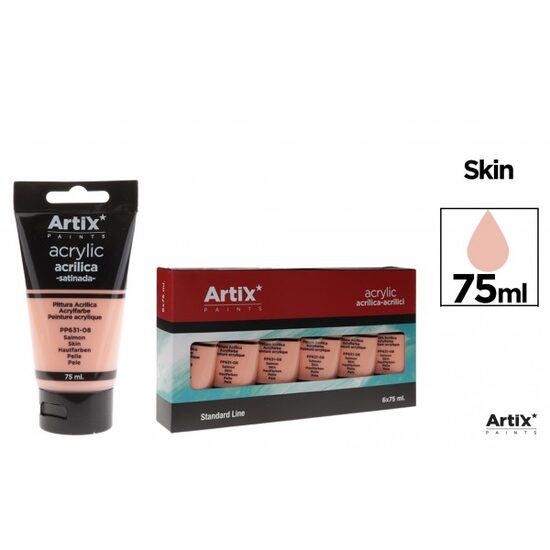 Culori acrilice Artix 75 ml roz skin PP631-08