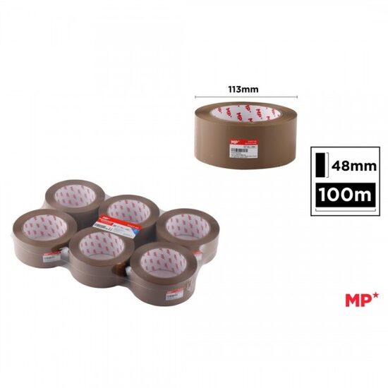 Banda adeziva maro 48 mm x 100 m PA517-02