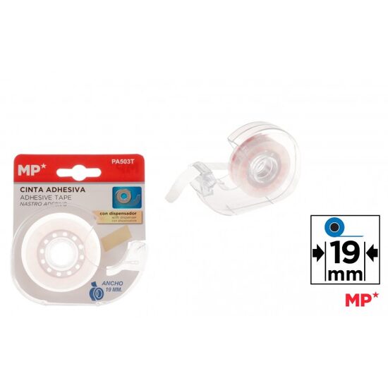 Dispenser cu banda adeziva transparenta 18 mm x 30 m PA503T