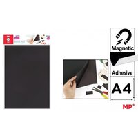 Folie adeziva magnetica A4 neagra PM094